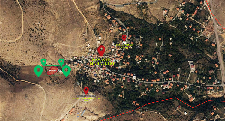 YAHYALI KAVACIK MAH. MERKEZİ KONUM'DA SATILIK BAĞ-TARLA